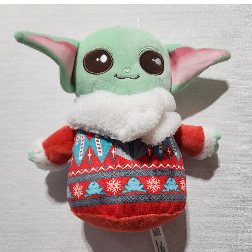 Christmas Grogu plush 8''